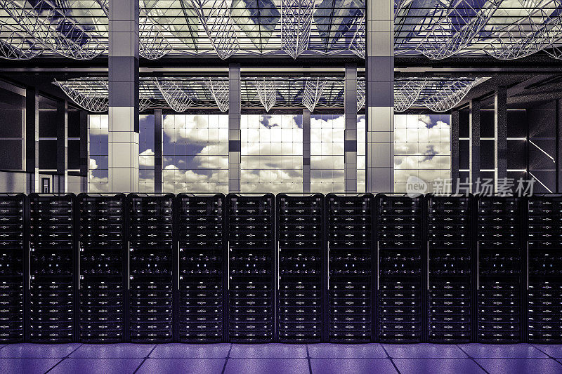 huge data center